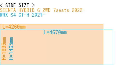 #SIENTA HYBRID G 2WD 7seats 2022- + WRX S4 GT-H 2021-